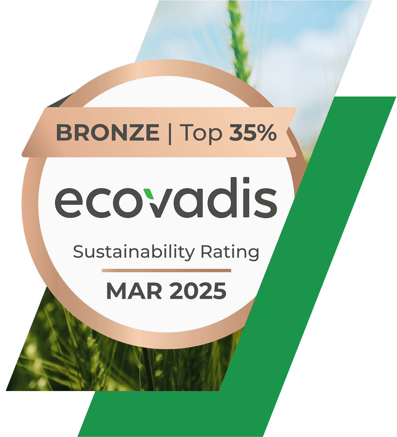 OMEX Agriculture Awarded Bronze EcoVadis Medal