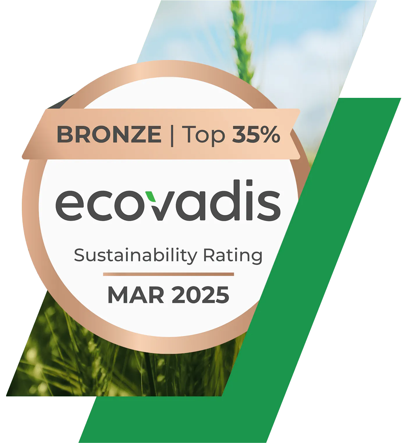 OMEX Agriculture Awarded Bronze EcoVadis Medal