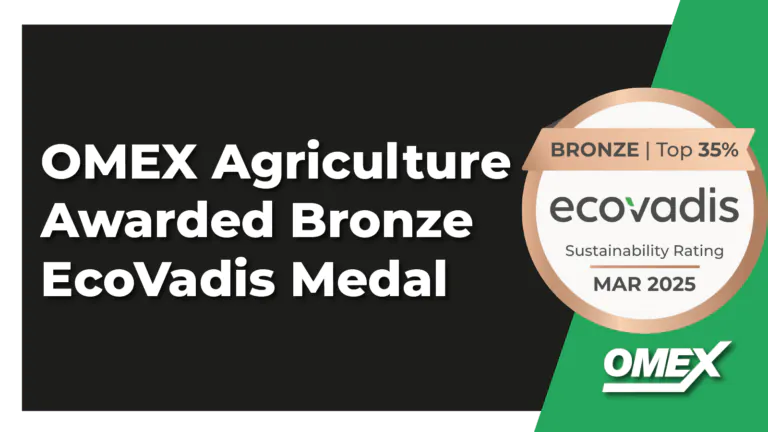 OMEX Agriculture Awarded Bronze EcoVadis Medal