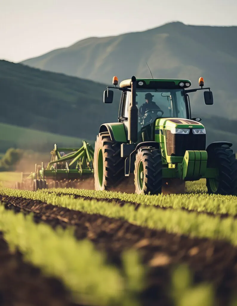Tractor in field | Multiflo | OMEX UK