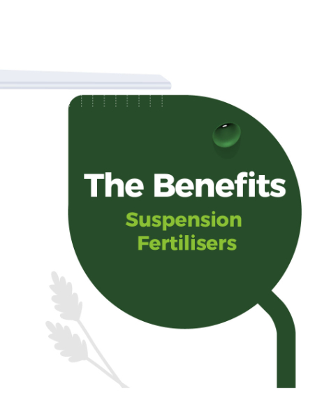 Benefits of suspension fertiser graphic