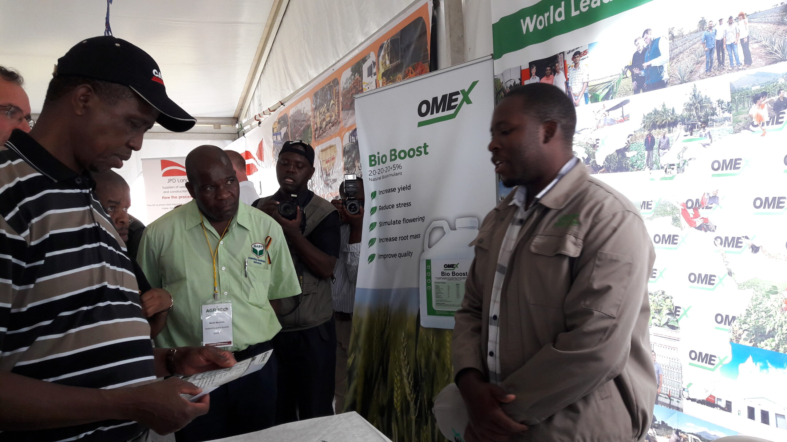 OMEX Meets President of Zambia at Agritech!